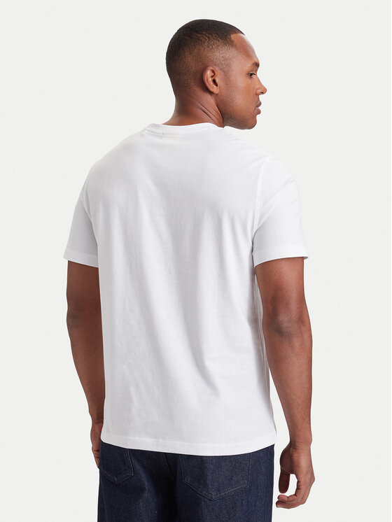 Guess Jeans Guess Jeans T-shirt M6YI84 K6412 Bianco Regular Fit