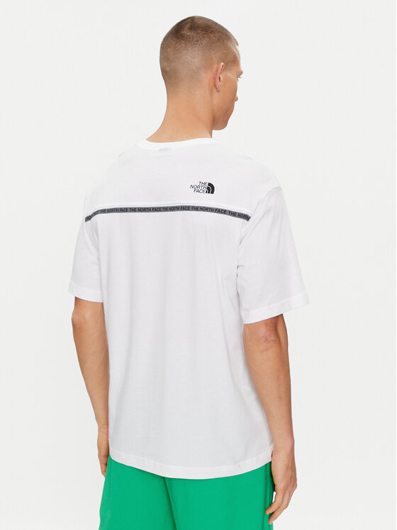 The North Face The North Face Marškinėliai Zumu NF0A87DD Balta Regular Fit