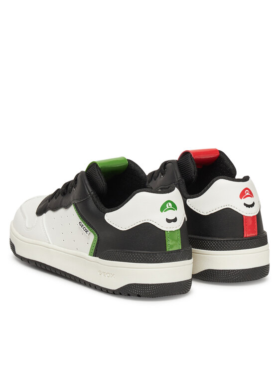 Geox Sneakersy Geox J Washiba J55LQC 5450 C0404 D Biela