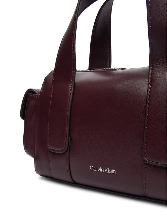 Calvin Klein Soma Calvin Klein Webbing Strap Pocket Bag LV04F3291G Bordo