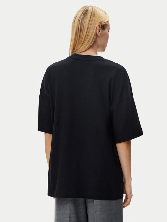 BOSS BOSS Camiseta 50532093 Negro Relaxed Fit