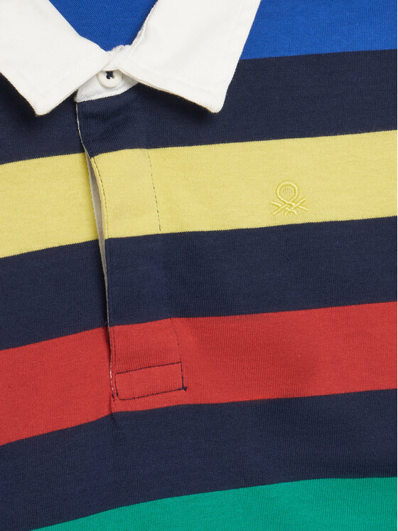 United Colors Of Benetton United Colors Of Benetton Поло 33CKG300Z Кольоровий Regular Fit