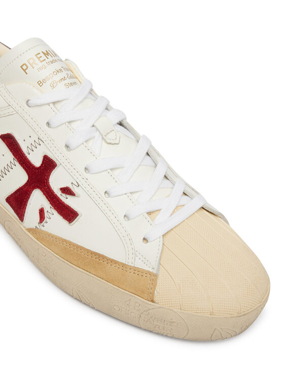 Premiata Сникърси Premiata Steven Var 8044 Бял
