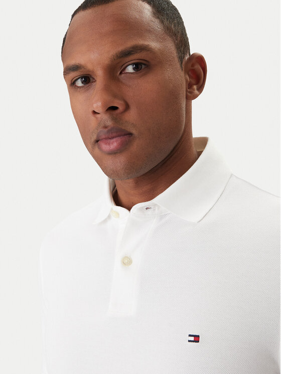Tommy Hilfiger Tommy Hilfiger Polo 1985 MW0MW17770 Blanco Regular Fit