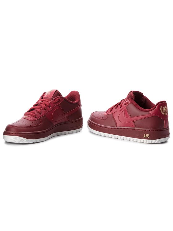 Nike Sneakersy Nike Air Force 1 (GS) 314192 613 Bordó