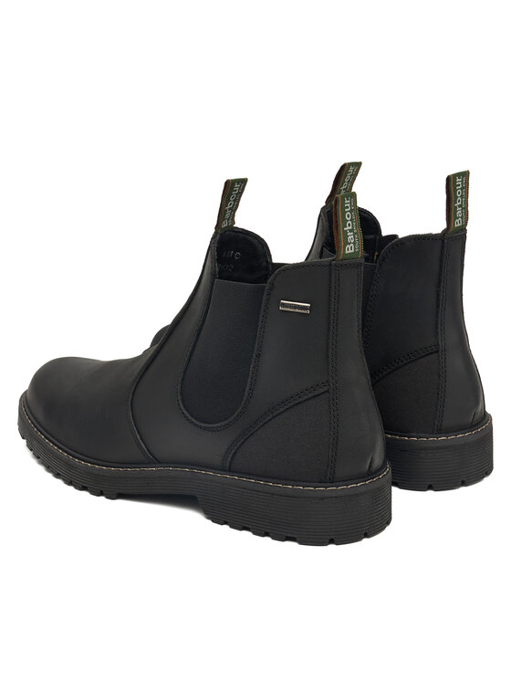 Barbour Kotníková obuv s elastickým prvkem Barbour Patton MFO0771BK12 Černá