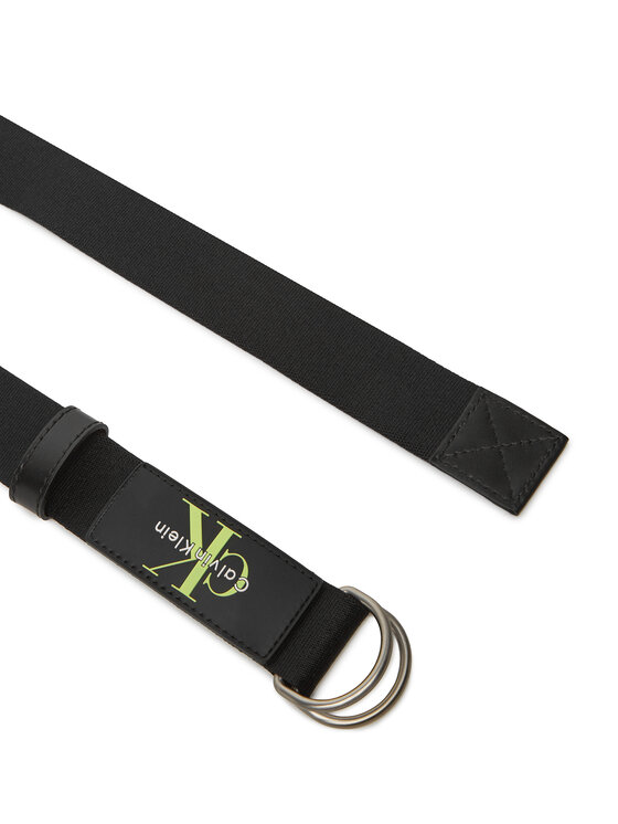 Calvin Klein Moški pas Calvin Klein Tech Utility Webbing Belt 35Mm LV04G7034G Črna