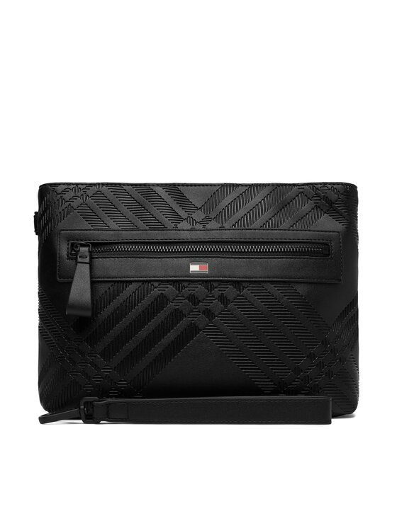 Tommy Hilfiger Saszetka Tommy Hilfiger Th Corp Pouch AM0AM14761 Czarny
