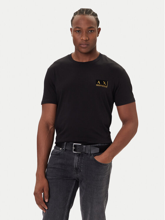 Armani Exchange Armani Exchange Camiseta XM001911 AF10356 MC004 Negro Regular Fit