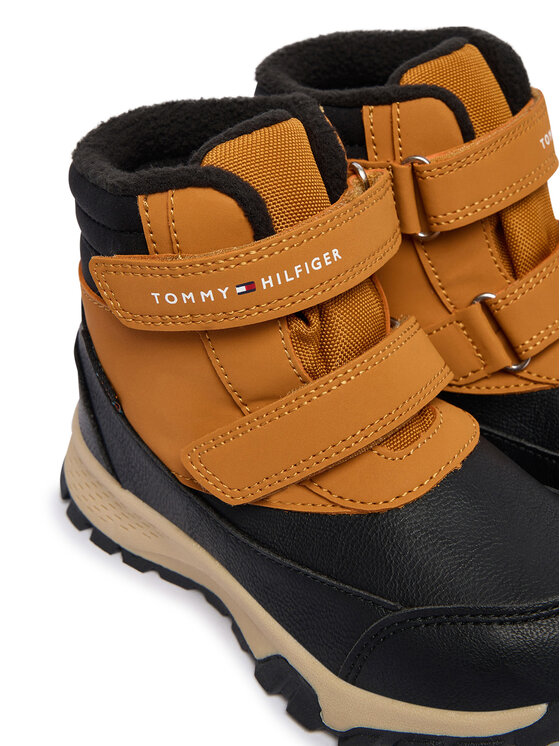 Tommy Hilfiger Gležnjarji Tommy Hilfiger T1X5-34134-1592A128 M Črna