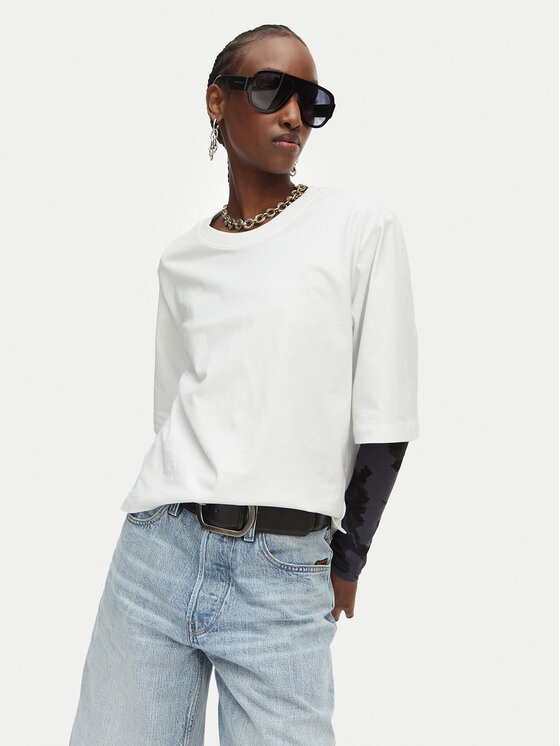G-Star Raw G-Star Raw Camiseta Modern D29372-B771 Blanco Relaxed Fit