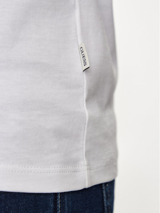 Guess Jeans Guess Jeans Футболка M4YI50 K8HM0 Білий Regular Fit
