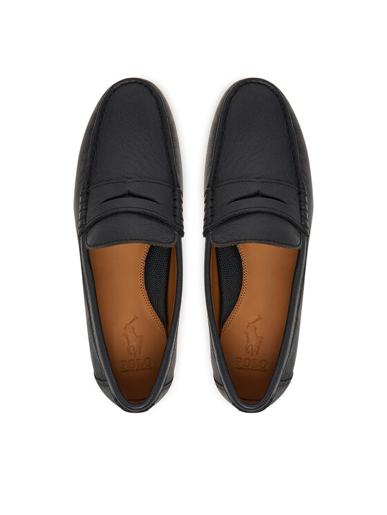 Polo Ralph Lauren Мокасини Polo Ralph Lauren Merton Penny 803P15850001 Черен