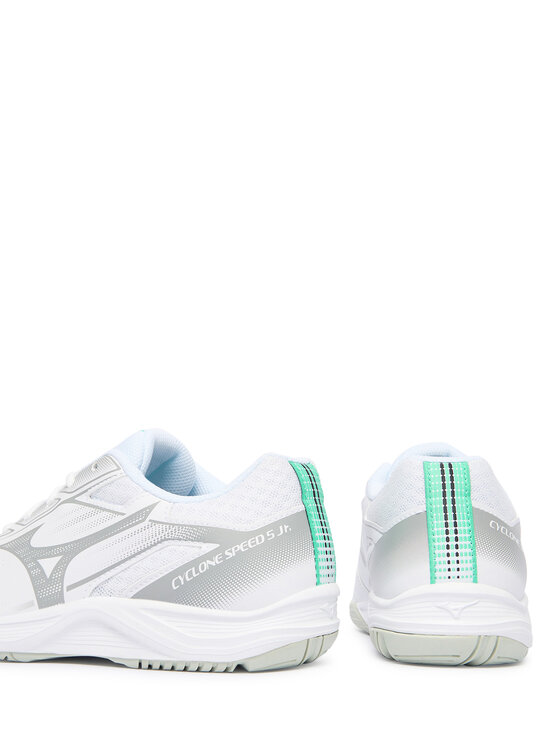 Mizuno Halové topánky Mizuno Cyclone Speed 5 Jr. V1GD2511 Biela