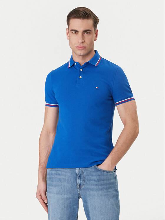 Tommy Hilfiger Tommy Hilfiger Polo Seasonal MW0MW39993 Azul Slim Fit
