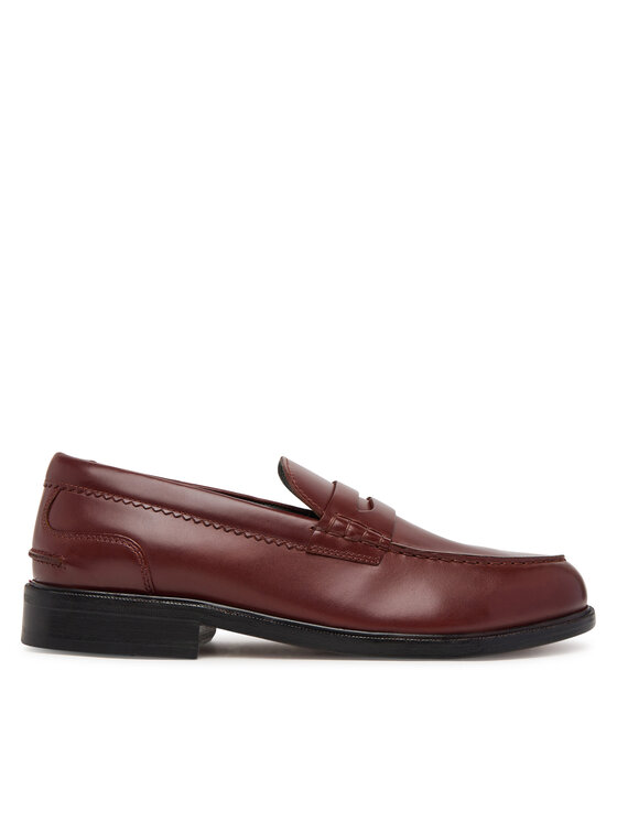 Clarks Мокасини Clarks CraftJames Lo 26183358 Бордовий