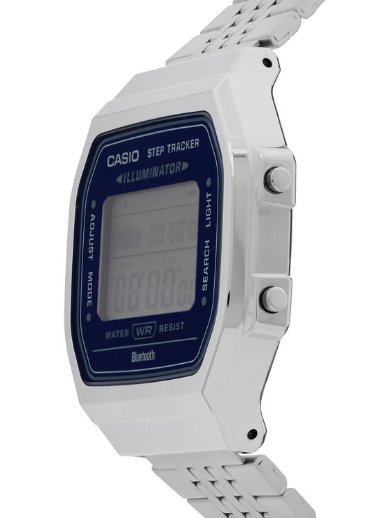 Casio Zegarek Casio Vintage ABL-100WE-2AEF Srebrny