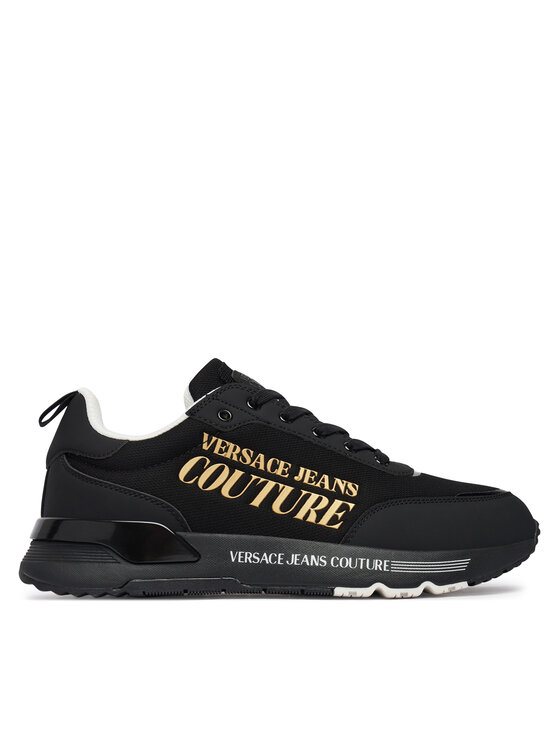 Versace Jeans Couture Снікерcи Versace Jeans Couture 80YA3SA5 Чорний