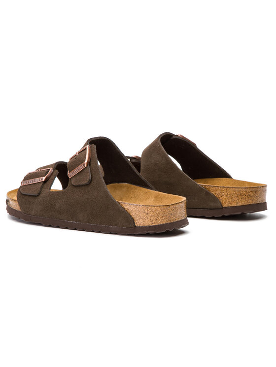 Birkenstock Шльопанці Birkenstock Arizona zamsz 0951313 Коричневий