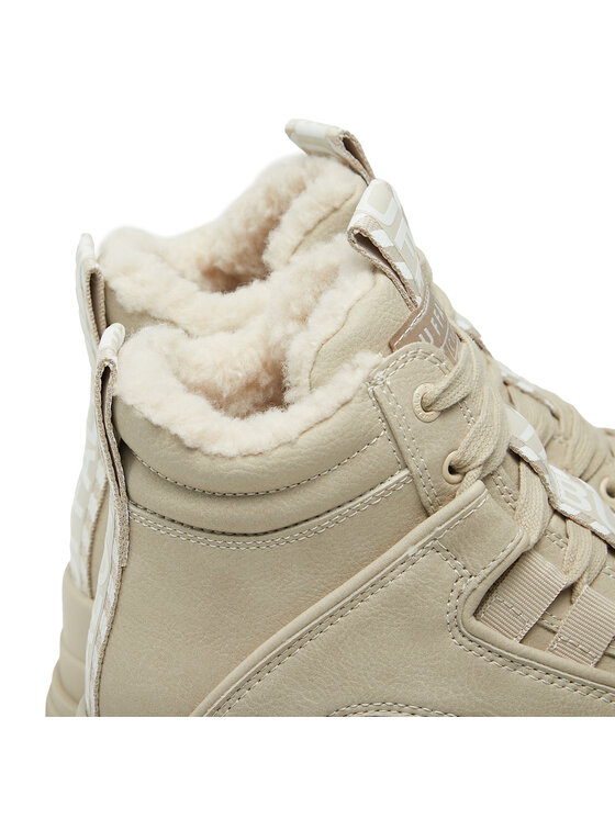 Buffalo Sneakersy Buffalo Aspha Nc Mid Warm 1622185 Béžová