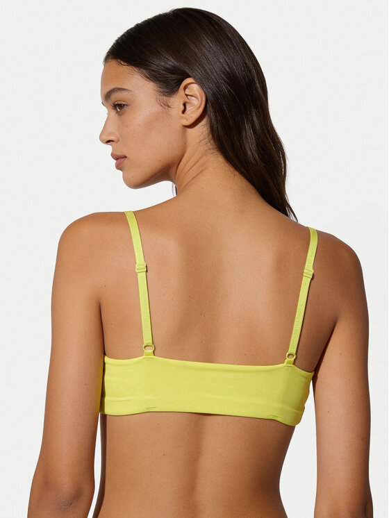 Tommy Hilfiger Tommy Hilfiger Top de sujetador UW0UW06223 Amarillo claro