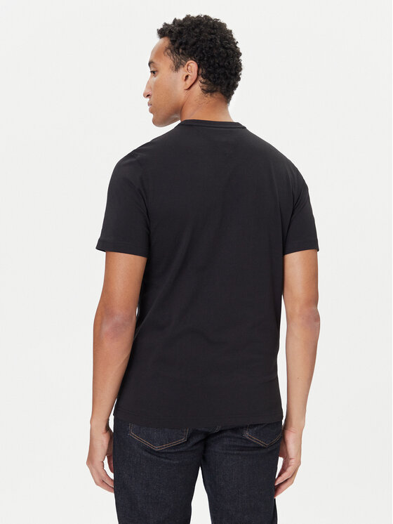 Tommy Hilfiger Tommy Hilfiger Camiseta MW0MW40011 Negro Regular Fit