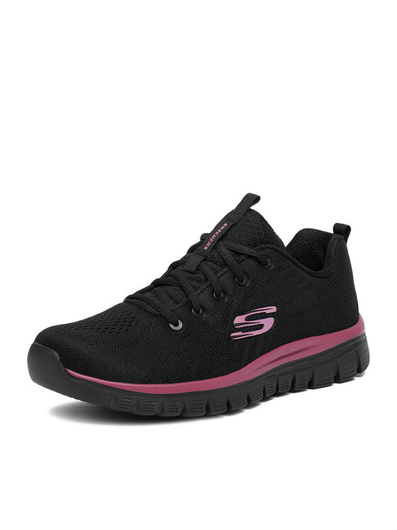 Skechers Снікерcи Skechers C-GRACEFUL 12615 BKMV Чорний