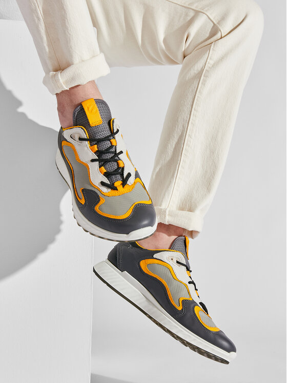 ECCO Sneakersy ECCO St.1 M 83785452315 Szary