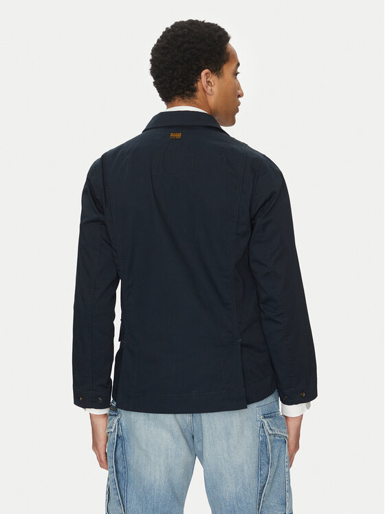 G-STAR G-Star Raw Átmeneti kabát 4 Pkt Overshirt D26429-D387 Sötétkék Slim Fit
