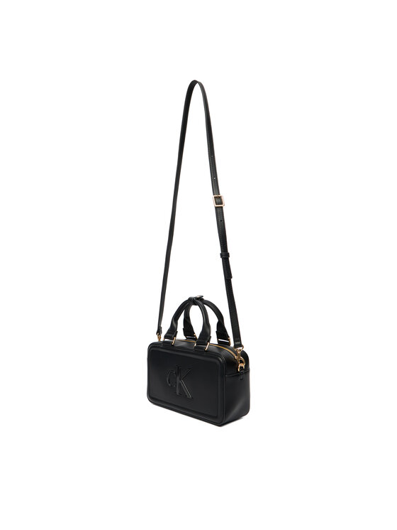 Calvin Klein Kabelka Calvin Klein Bold Ck Bauletto Crossbody LV04F3411G Černá