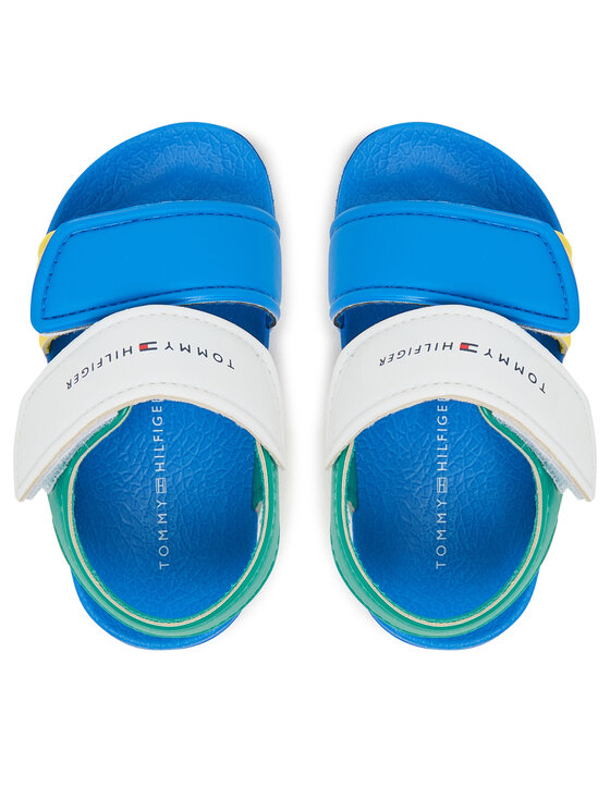 Tommy Hilfiger Sandali Tommy Hilfiger T1X2-33913-1172 M Pisana