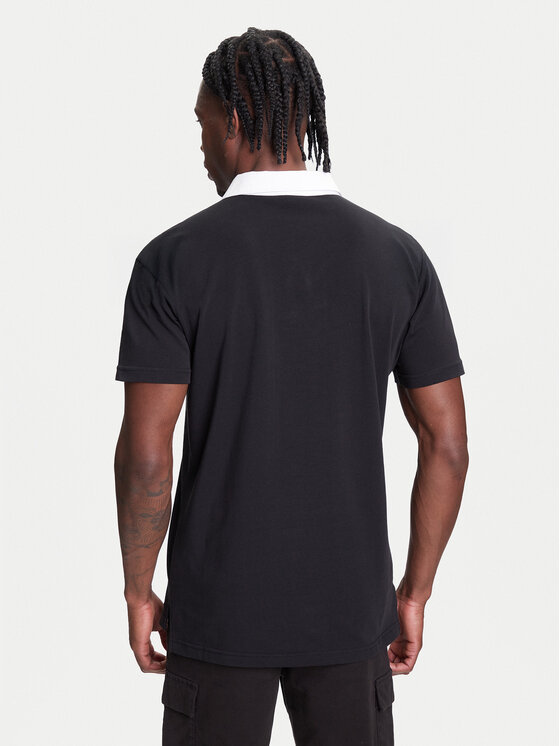 Kappa Kappa Поло Authentic Nilde 351R2IW Чорний Regular Fit