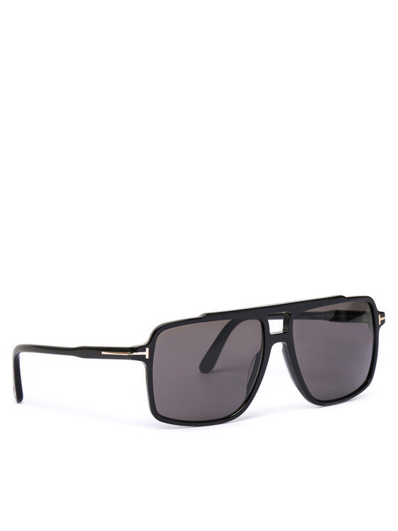 Tom Ford Сонцезахисні окуляри Tom Ford Kemp FT1177 01A Чорний