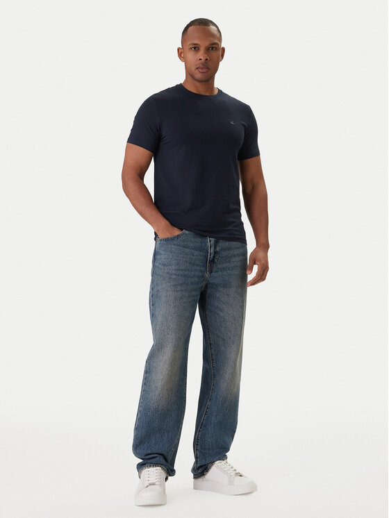 Calvin Klein Calvin Klein Camiseta LV04LC240G Azul marino Slim Fit