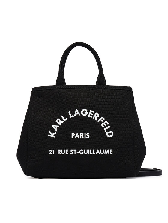 KARL LAGERFELD Kabelka KARL LAGERFELD B2W50003 Čierna