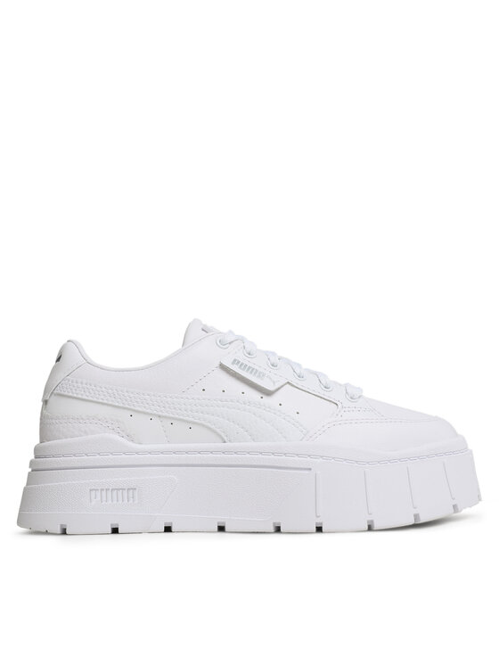 Puma Sneakersy Puma Mayze Stack Lthr Wns 38441201 Biela