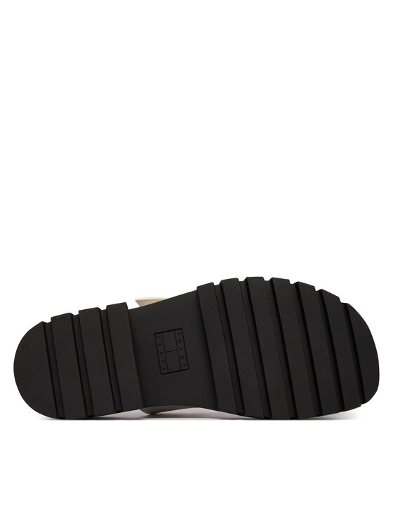 Tommy Jeans Παντόφλες Tommy Jeans Tjw Buckle Straps Sandal EN02966 Κρεμ