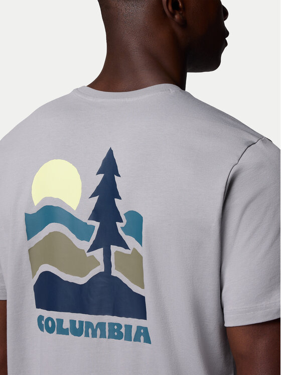 Columbia Columbia Camiseta Explorers Canyon™ 2036451 Gris Regular Fit