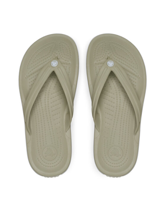 Crocs В'єтнамки Crocs Crocband Flip 11033 Бежевий