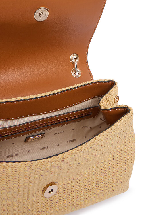 Guess Дамска чанта Guess Maggie Straw HWWG97 53190 Бежов