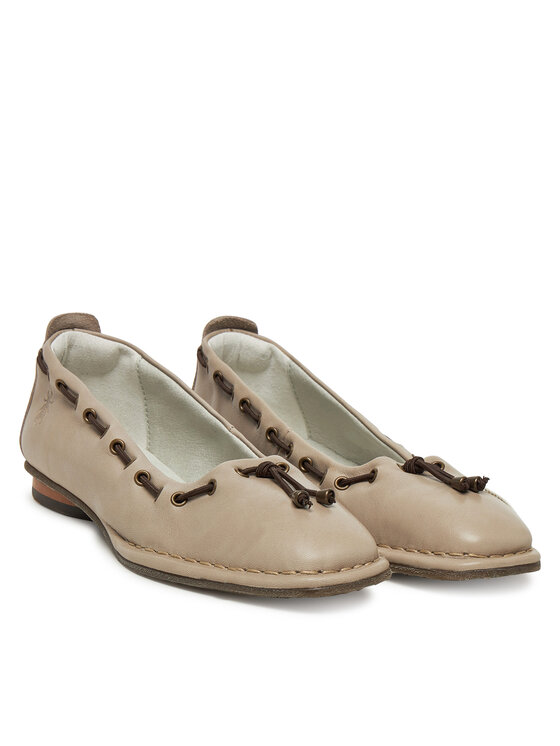 Fly London Baleríny Fly London Bapifly P701264003 Béžová