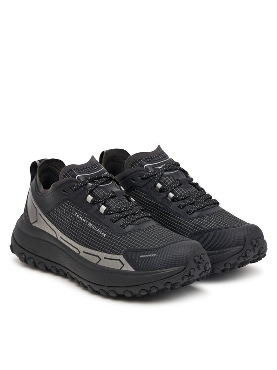 Tommy Hilfiger Сникърси Tommy Hilfiger The Canyon X Wp FW0FW09673 Черен