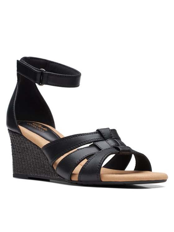 Clarks Босоніжки Clarks Kyarra Joy 26171242 Чорний