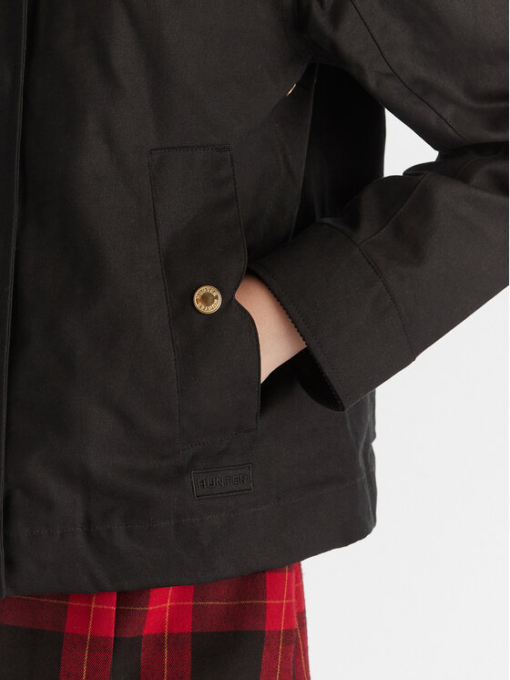 Hunter Hunter Демісезонна куртка Leith HARW0065251 Чорний Oversize