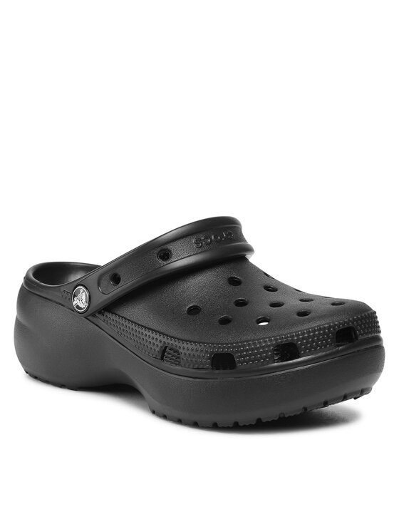 Crocs Шльопанці Crocs Classic Platform Clog 206750 Чорний