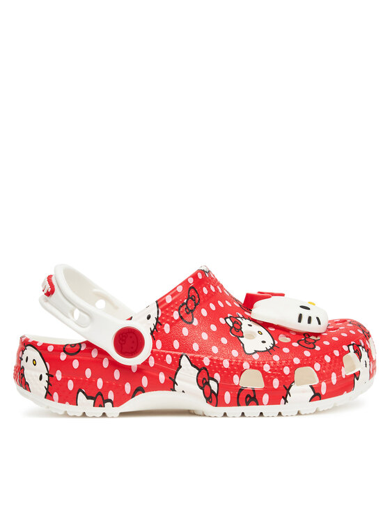 Crocs Šlepetės Crocs Hello Kitty Red Classic Clog K 210576 Spalvota