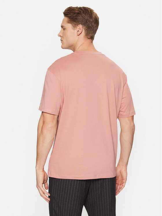 HUGO HUGO Футболка Dostalgi 50530684 Рожевий Relaxed Fit