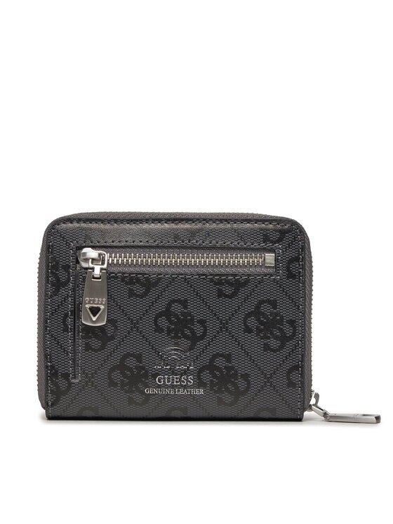 Guess Гаманець Guess Vezzola Leather Slg SMVELE LEA86 Чорний