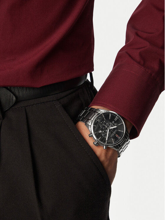 Roamer Годинник Roamer Superior Chrono 508837 41 55 50 Срібний