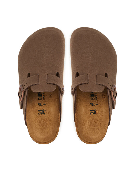 Birkenstock Шльопанці Birkenstock Boston Kids 1030809 S Коричневий